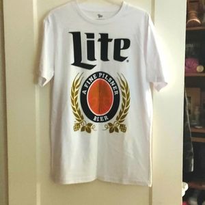 Brand New lite beer t-shirt